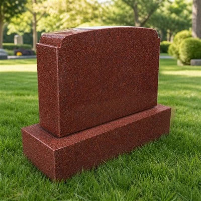 Bia đá granite đỏ