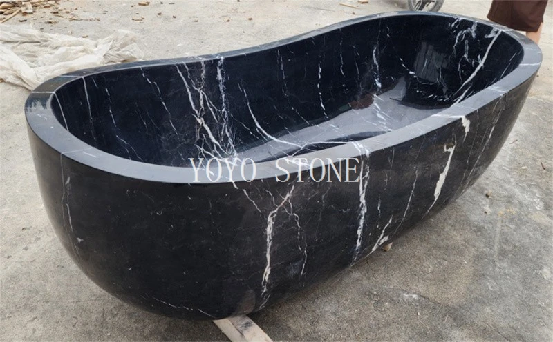 nero marquina bathtub